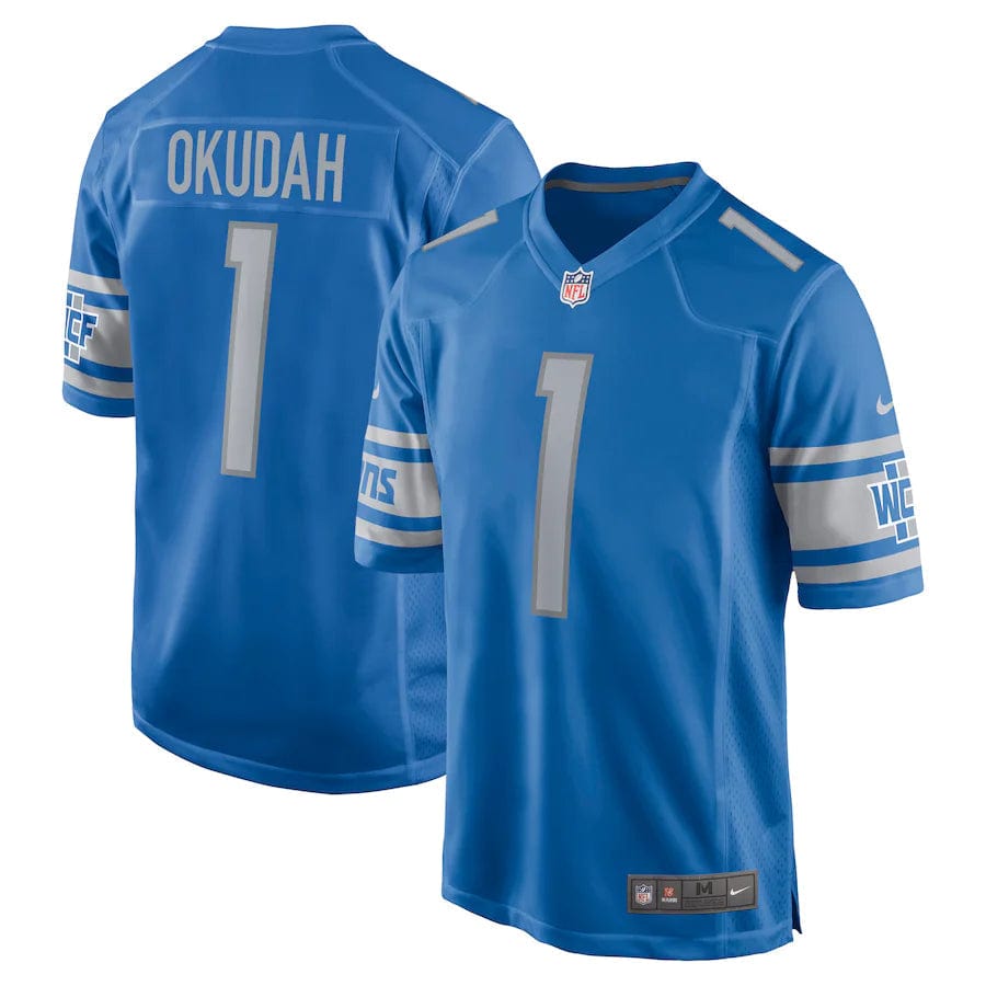 Jeff Okudah Detroit Lions Jersey