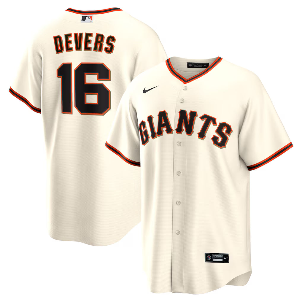 Rafael Devers San Francisco Giants Home Limited Jersey - White