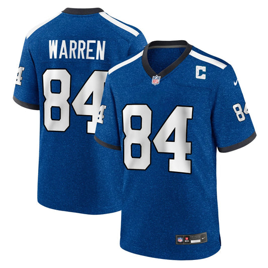 Tyler Warren Indianapolis Colts Indiana Nights Alternate Jersey - Royal Blue